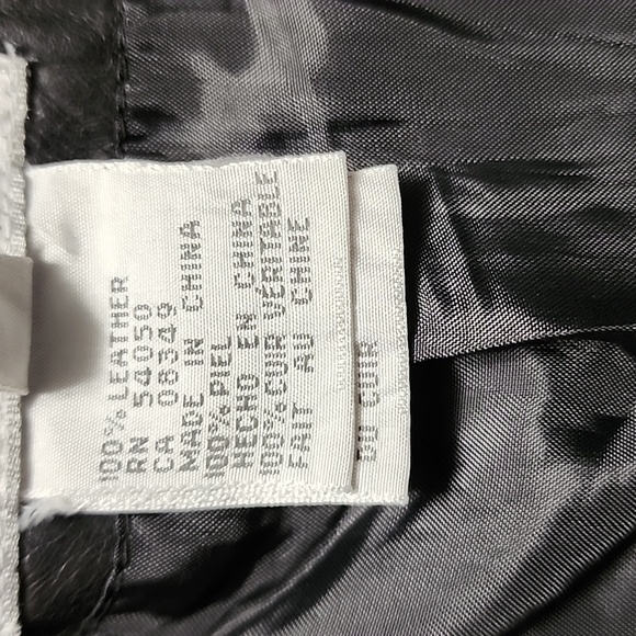 Vintage Nine West Leather Pants Sz 14 - Picture 6 of 8